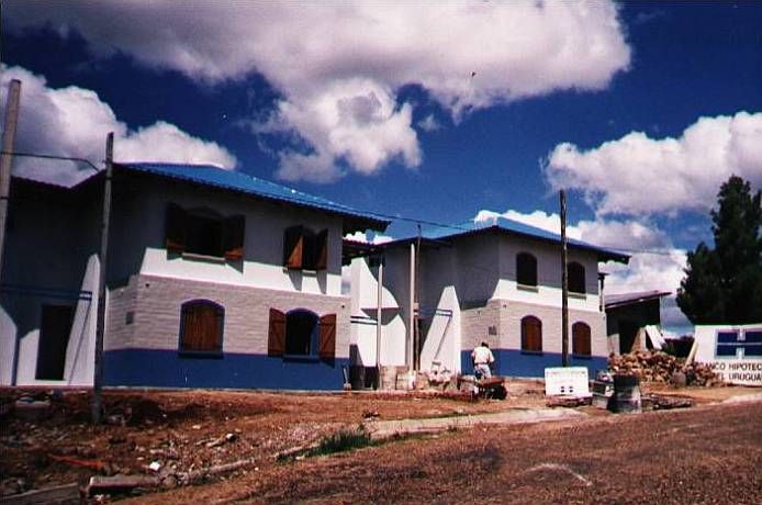 Viviendas terminadas.