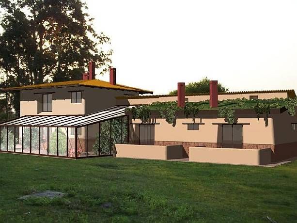 Proyecto: casa de campo: Adobe en Uruguay, 2005 — foto 4