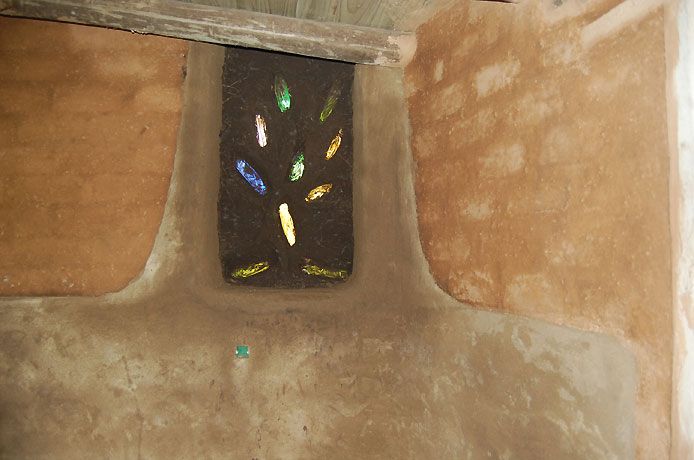 Detalle del dormitorio.