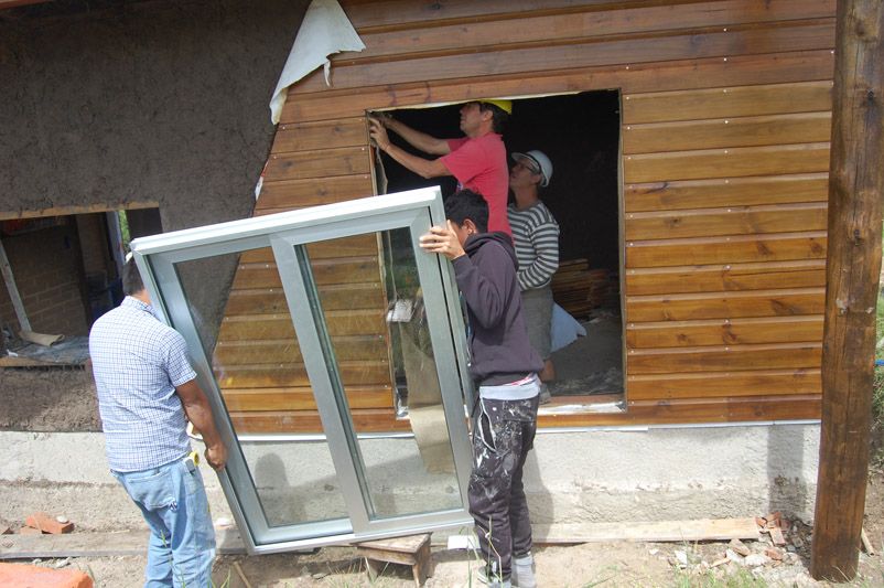 Colocación aberturas, vidrio DVH