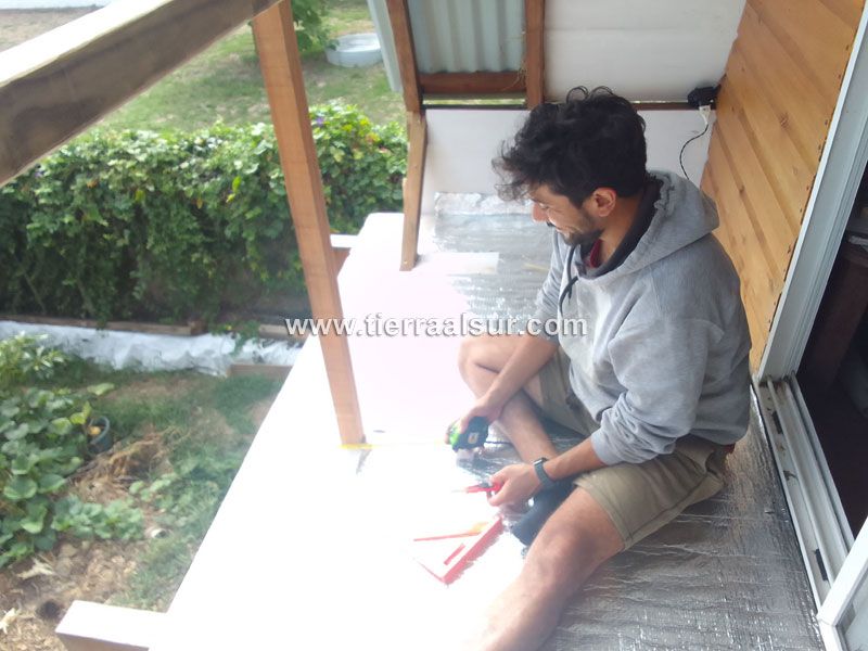 Casa de Andrés en Solymar: Paneles de fajina en Solymar, 2022 — foto 23
