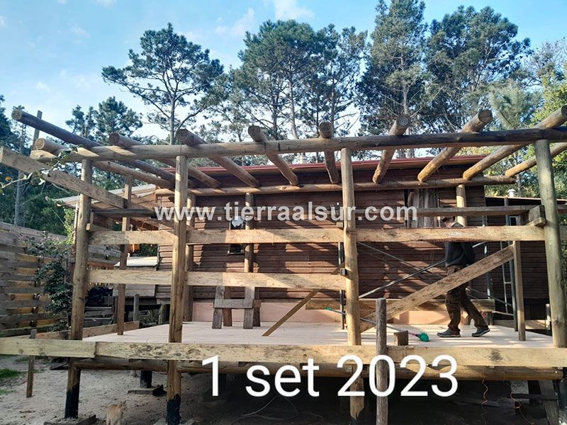 Estructura cerramiento superior.